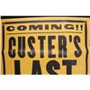 Image 8 : Custer's Last Fight Film Poster & Broadside c.1912