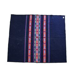 Navy Blue Pendleton Woolen Mill Blanket