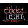 Image 3 : 1984 Coors Light Beer Neon Advertisement Sign