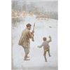Image 2 : A. B. Frost Scribners Sons Framed Chromolithograph