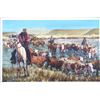 Image 2 : Jack Hines Western Cattle Drive Print