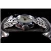 Image 8 : Navajo F Jones Sand Cast Sterling Silver Watchband