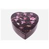Image 19 : Heart Soapstone Dyed Mother of Pearl Inlaid Boxes