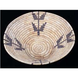 Papago Indian Hand Woven Coil Basket