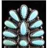 Image 2 : Zuni Signed Sleeping Beauty Sterling Silver Ring