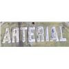 Image 3 : Embossed Multi-Colored Arterial Highway Stop Sign