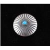 Image 8 : Navajo Sterling Silver & Turquoise Button Covers