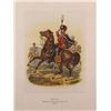 Image 2 : Prussia Regiment of Hussar Guards Framed Litho