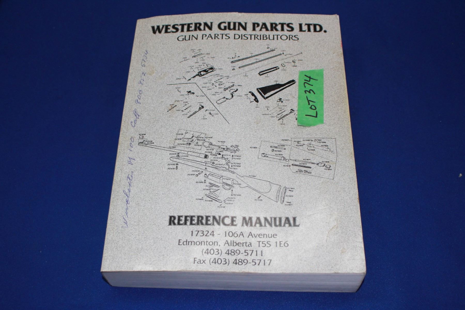 Western Gun Parts Catalogue