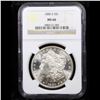Image 2 : ***Auction Highlight*** NGC 1880-s Morgan Dollar $1 Graded ms66 By NGC (fc)