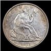 Image 2 : ***Auction Highlight*** 1871-s Seated Half Dollar 50c Graded Select+ Unc By USCG (fc)
