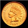 Image 2 : ***Auction Highlight*** 1907 Indian Cent 1c Graded GEM+ Unc RD By USCG (fc)