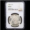 Image 2 : NGC 1885-o Morgan Dollar $1 Graded ms65 By NGC