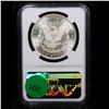 Image 3 : NGC 1880-s Morgan Dollar $1 Graded ms65 By NGC