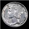 Image 2 : 1934-d Mercury Dime 10c Grades Select AU