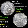 Image 1 : 1887-s Morgan Dollar $1 Grades Select Unc