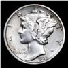 Image 2 : 1927-d Mercury Dime 10c Grades xf+