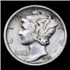 Image 2 : 1925-d Mercury Dime 10c Grades vf++