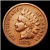 Image 2 : 1874 Indian Cent 1c Grades vf+