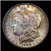 Image 2 : 1886-p Colorfully Toned Morgan Dollar $1 Grades Select Unc
