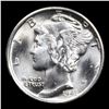Image 2 : 1943-s Mercury Dime 10c Grades GEM Unc