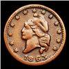 Image 2 : 1863 Liberty Cap F-10-312a Civil War Token 1c Grades vf+