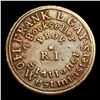 Image 2 : 1863 Good For One Cent F-RI-700-E-2a Civil War Token 1c Grades vf++