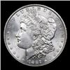 Image 2 : 1887/18-p vam 9 I3 R4 Morgan Dollar $1 Grades Select+ Unc