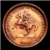 Image 2 : 1863 Our Union F-178-267a Civil War Token 1c Grades Unc Details