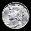 Image 2 : 1930-p Mercury Dime 10c Grades Unc Detail FSB