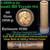 Image 1 : Shotgun Lincoln 1c roll, 1958-p 50 pcs Brandt Wrapper