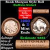 Image 1 : Buffalo Nickel Shotgun Roll in Old Bank Style 'Automat Horn & Hardart' Wrapper 1920 & d Mint Ends