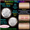 Image 1 : ***Auction Highlight*** Full solid date 1883-o Uncirculated Morgan silver dollar roll, 20 coins (fc)