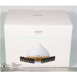ANJOU AROMA DIFFUSER AND ESSENTIAL OILS SET