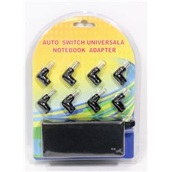 NEW 90W UNIVERSAL LAPTOP ADAPTER, 10 ATTACHMENTS