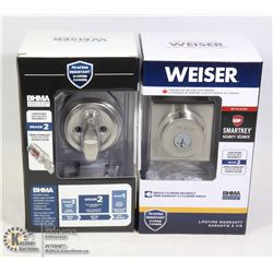 NEW 2 WEISER SMARTKEY SINGLE