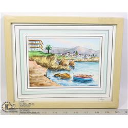 ARTIST NERJA SOLE FRAMED