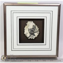 ARTIST LENMASSE ETCHED FRAMED