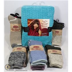 NEW 10 PAIR WOMENS BOOT SOCKS