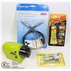 Image 1 : FLAT OF TOOLS & ACCESSORIES INCLUDES KNIFE SHARPEN