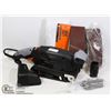 Image 1 : BELT SANDER WITH SANDING BELTS AND ACCESSORIES