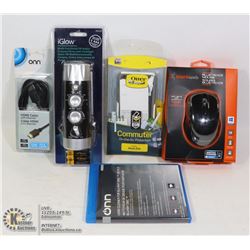 FLAT OF NEW & USED ELECTRONICS & ACCESSORIES