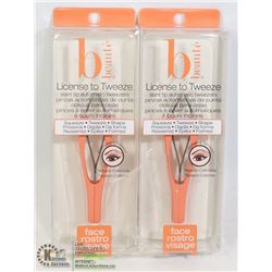TWO LICENSE TO TWEEZE AUTOMATIC TWEEZERS
