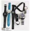 Image 1 : BAG OF STORAGE LOCKER WATCHES (BATTERIES