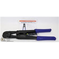 I WISS HAND SWAGING TOOL WITH INSTRUCTIONS