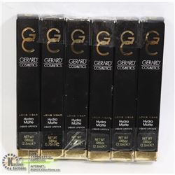 LOT OF 6 GERARD COSMETICS LIQUID LIPSTICK