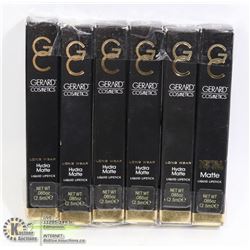 LOT OF 6 GERARD COSMETICS LIQUID LIPSTICK