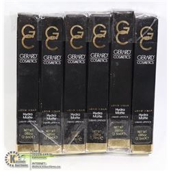 LOT OF 6 GERARD COSMETICS LIQUID LIPSTICK