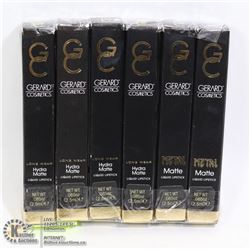 LOT OF 6 GERARD COSMETICS LIQUID LIPSTICK