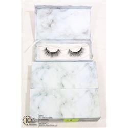THREE SETS OF FALSE LASHES